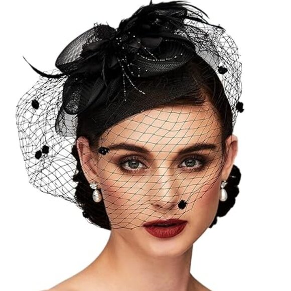 Fascinators Hat Tea Party Hat Mesh
